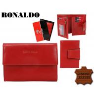 Naiste rahakott RD-03-CFLL RED, RONALDO, Nahast rahakotid